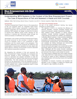 Understanding IMTA Systems in the Context of the Blue Empowerment Project: The Case of Aquaculture of Fish and Seaweed in Kwale and Kilifi Counties